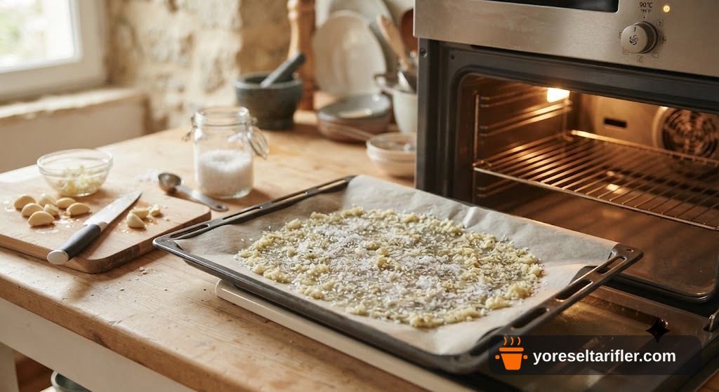 Doğal Sarımsaklı Tuz Tarifi — Adım 4