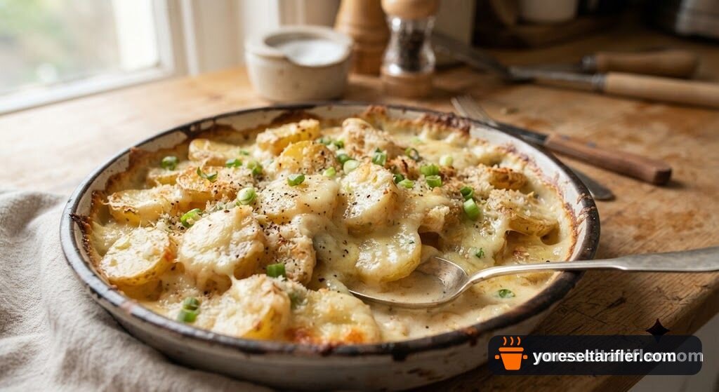 Döküm Tavada Patates Graten Tarifi — Adım 3