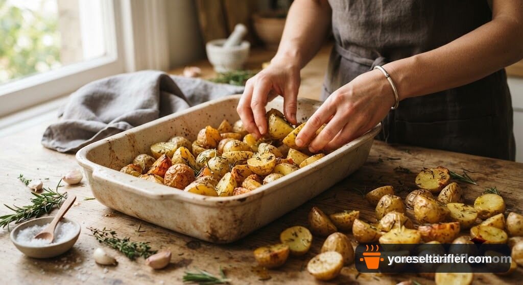 Döküm Tavada Patates Graten Tarifi — Adım 5