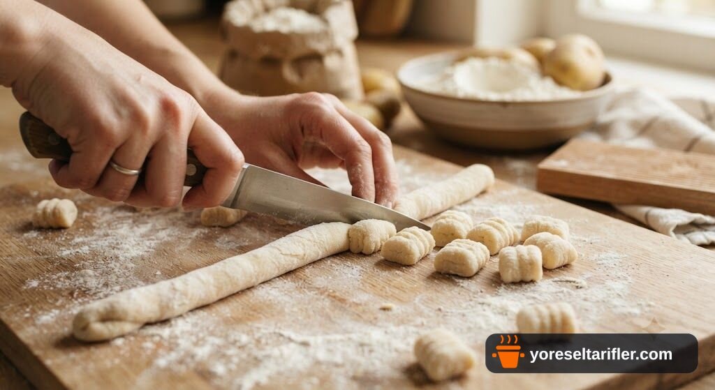 Domates Sosuyla Hafif Gnocchi Tarifi — Adım 4