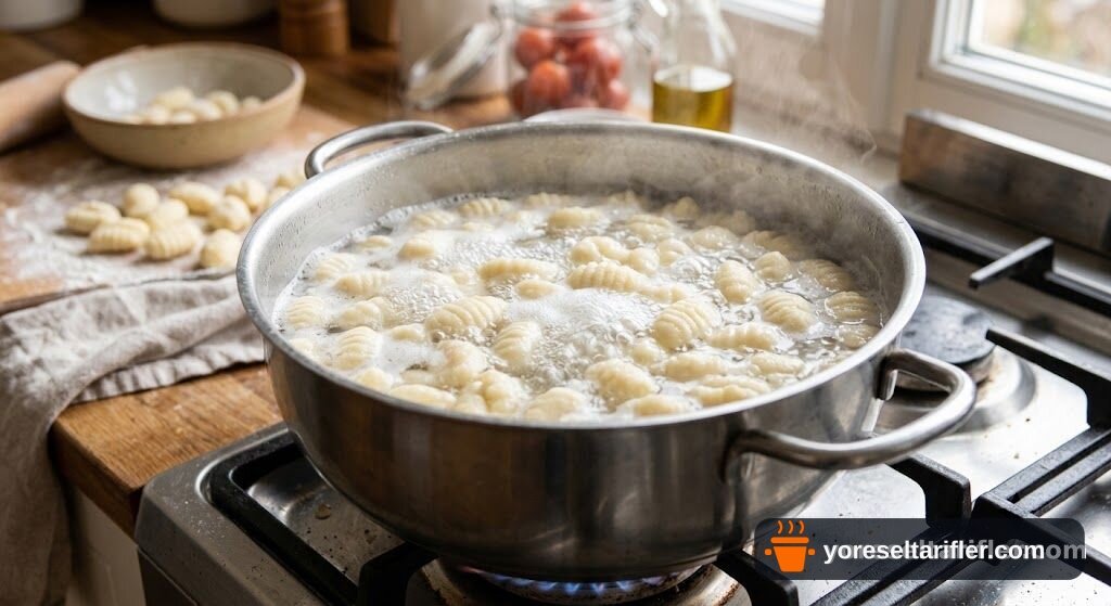 Domates Sosuyla Hafif Gnocchi Tarifi — Adım 6