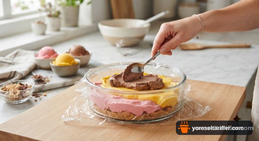 Dondurmalı Pasta Tarifi — Adım 6