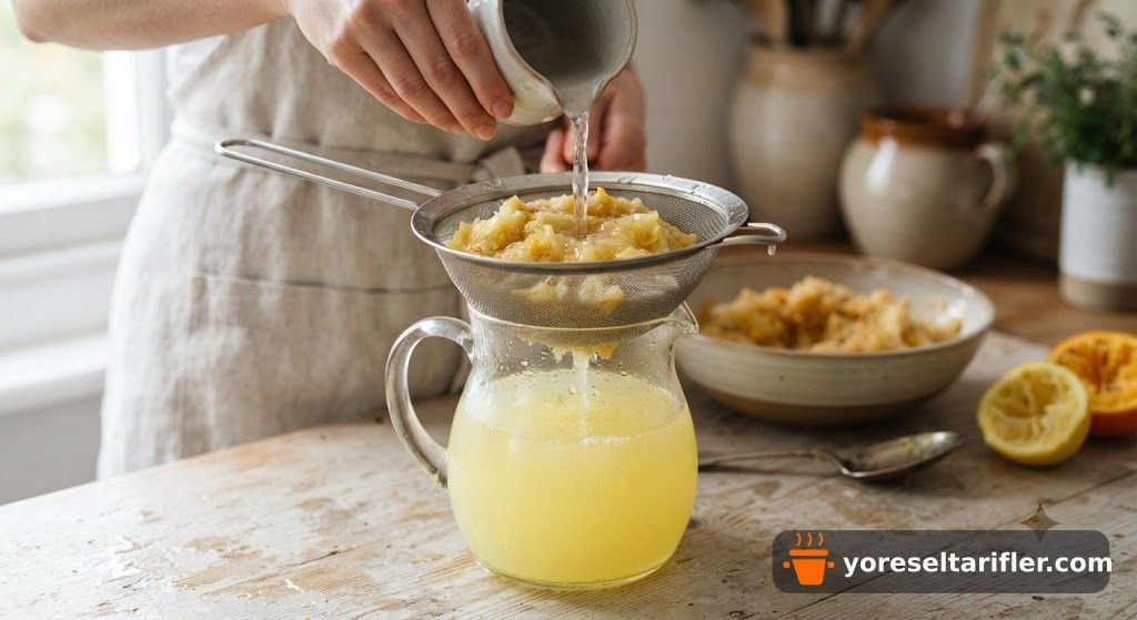 Dondurulmuş Limon ve Portakal Limonatası Tarifi — Adım 12