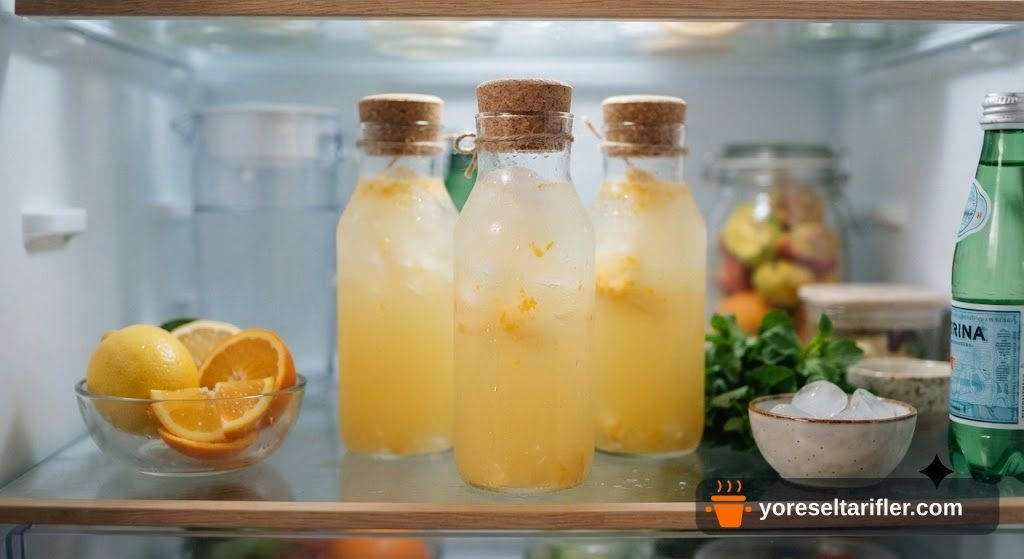 Dondurulmuş Limon ve Portakal Limonatası Tarifi — Adım 15
