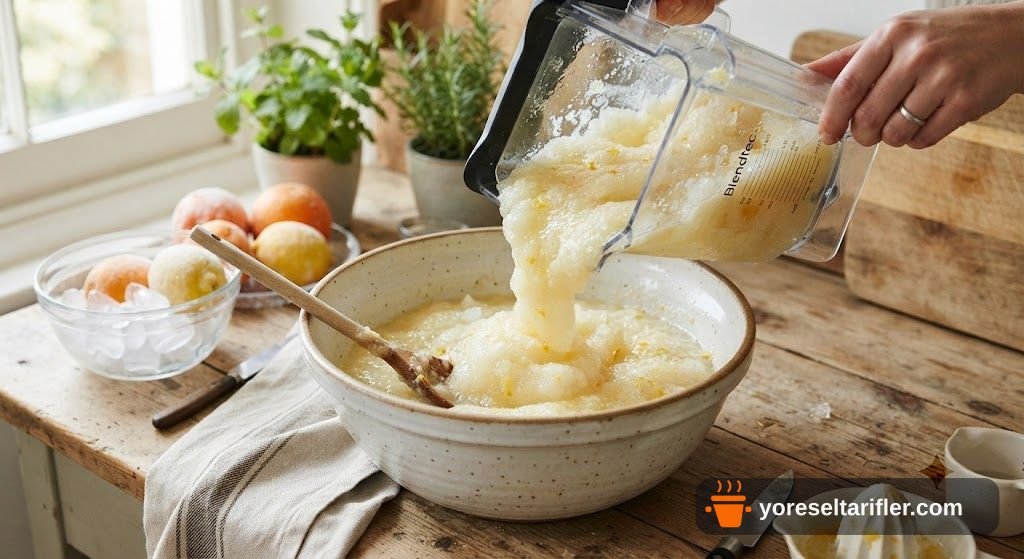 Dondurulmuş Limon ve Portakal Limonatası Tarifi — Adım 5