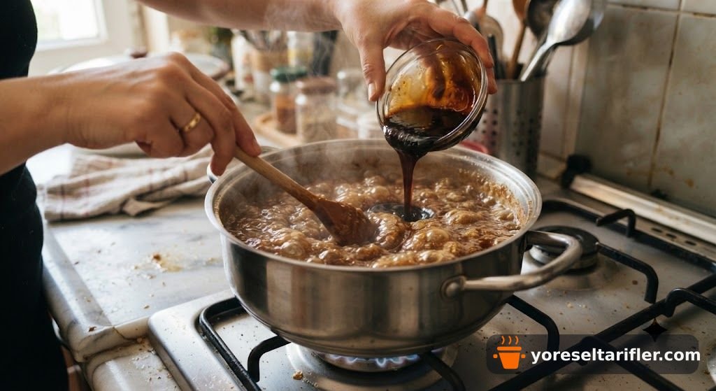 Dört Malzemeli Şekersiz Puding Tarifi — Adım 2