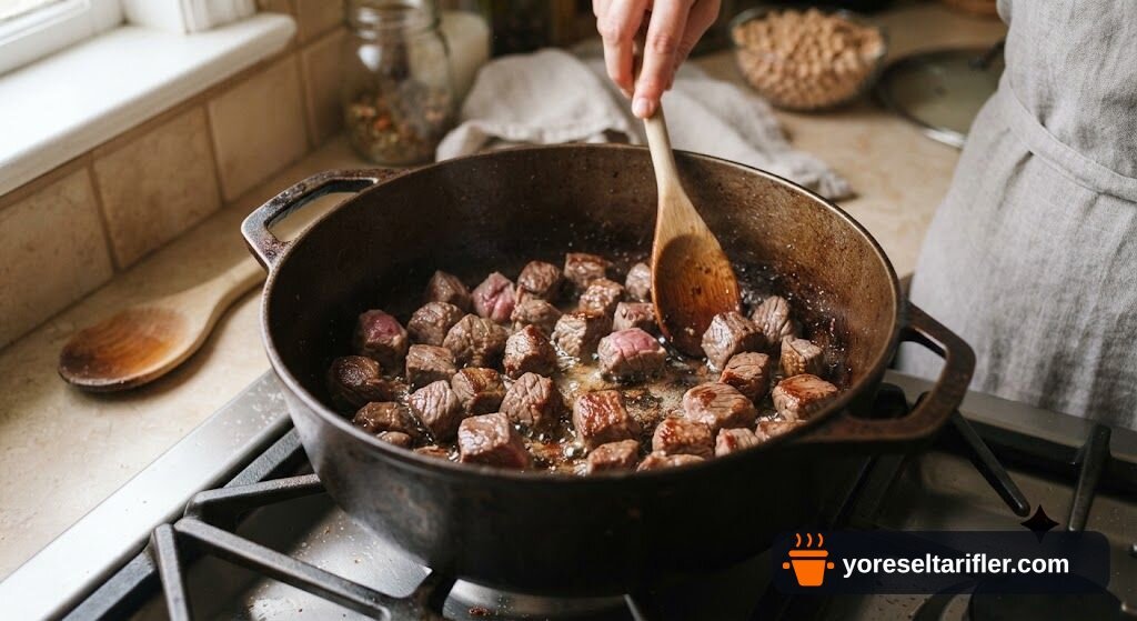 Doyurucu Etli Nohut Yemeği Tarifi — Adım 2