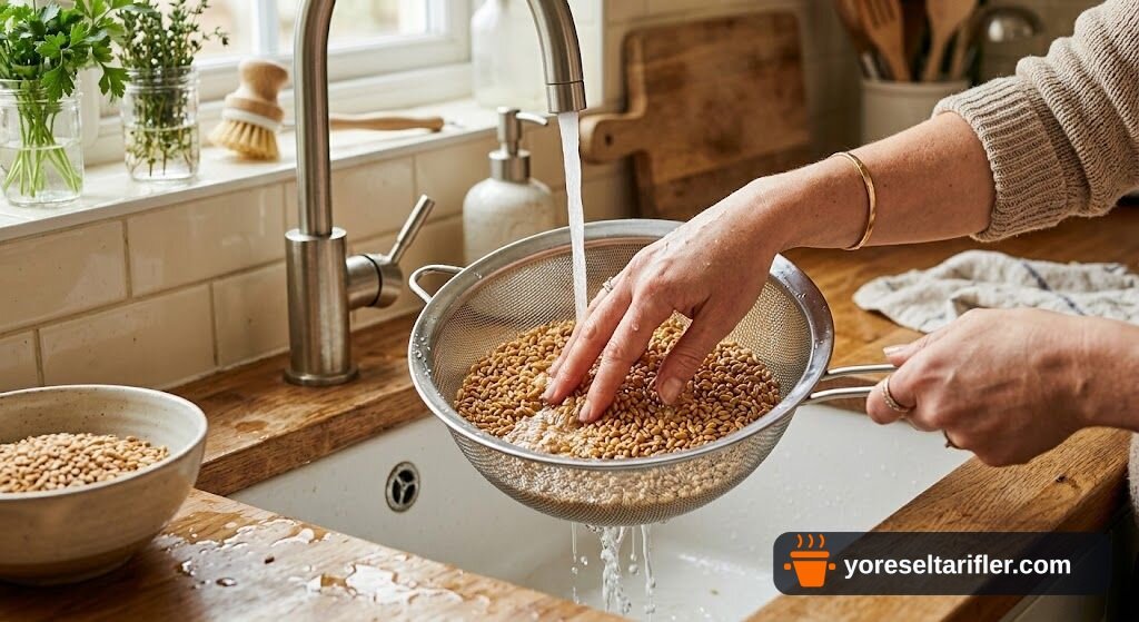 Düdüklüde Keşkek Yemeği Tarifi — Adım 1