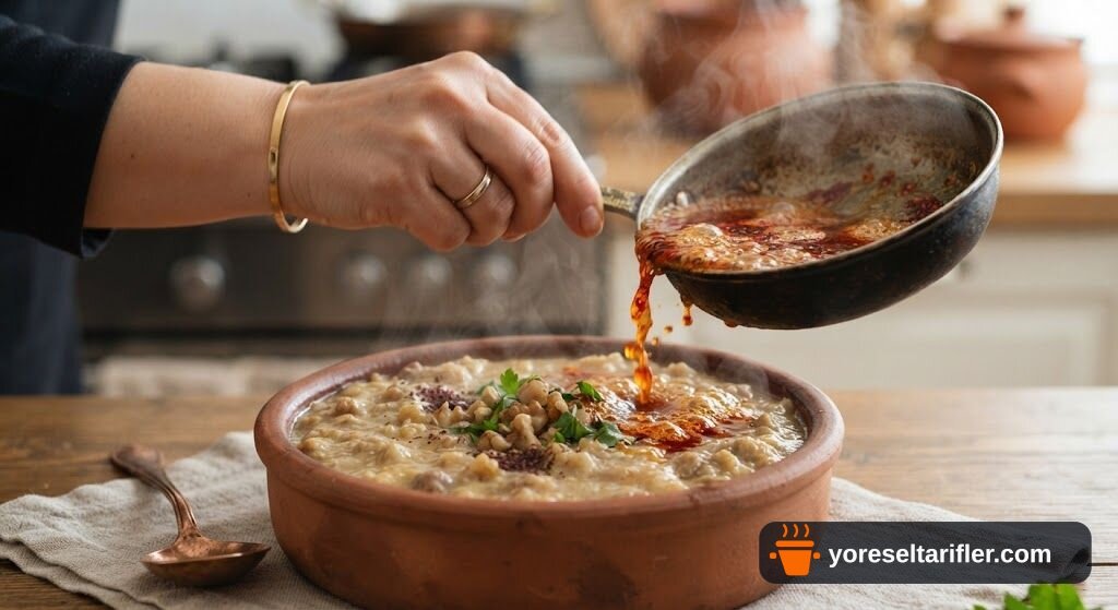 Düdüklüde Keşkek Yemeği Tarifi — Adım 6