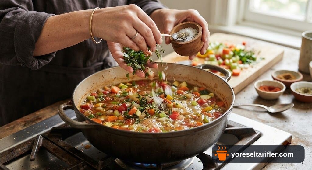 Düdüklüde Mercimek Çorbası Tarifi — Adım 3