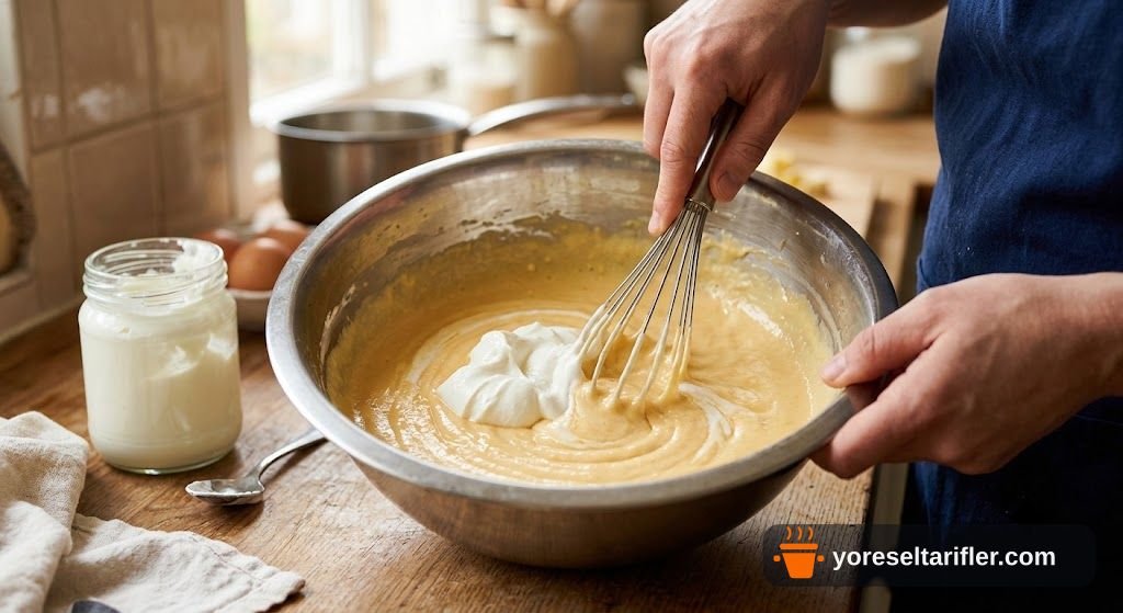 Ekler Hamuruyla Klasik Ekler Pasta Tarifi — Adım 6