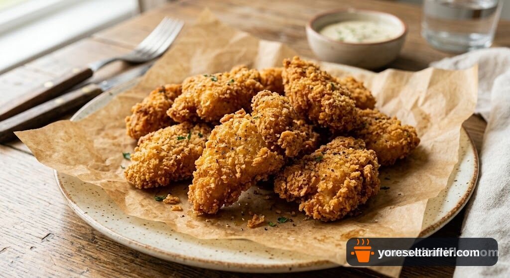 Ekmek Kırıntısı Kaplı Çıtır Tavuk Tarifi — Adım 7