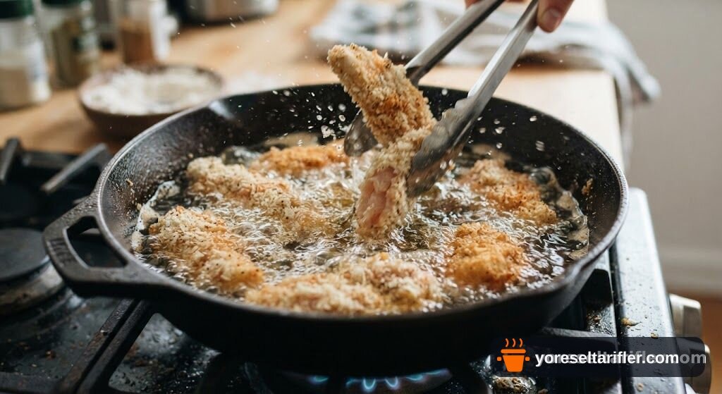 Ekmek Kırıntısı Kaplı Çıtır Tavuk Tarifi — Adım 8