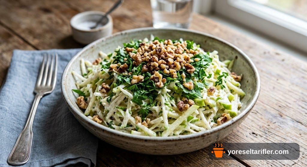 Ekşi Elmalı Kereviz Salatası Tarifi — Adım 2