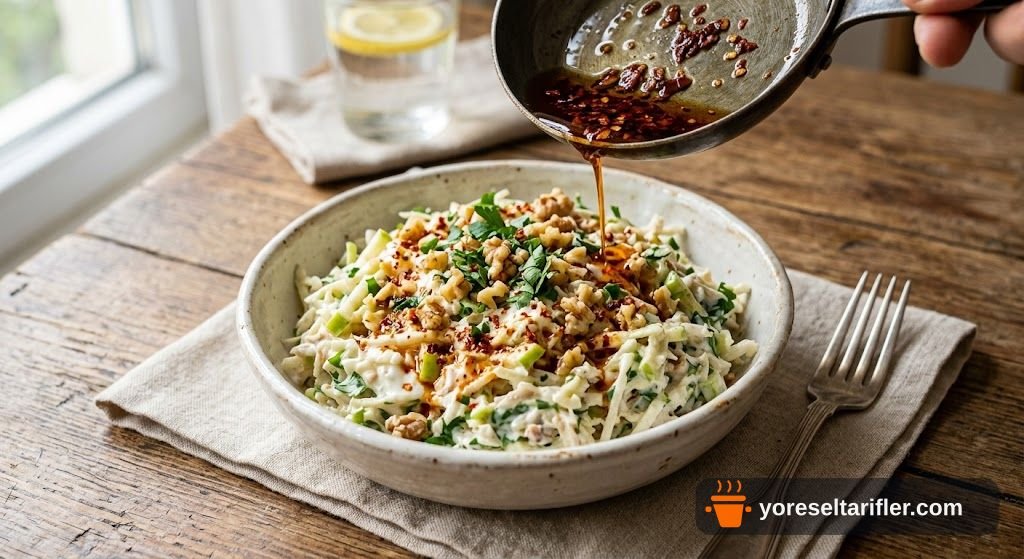 Ekşi Elmalı Kereviz Salatası Tarifi — Adım 5