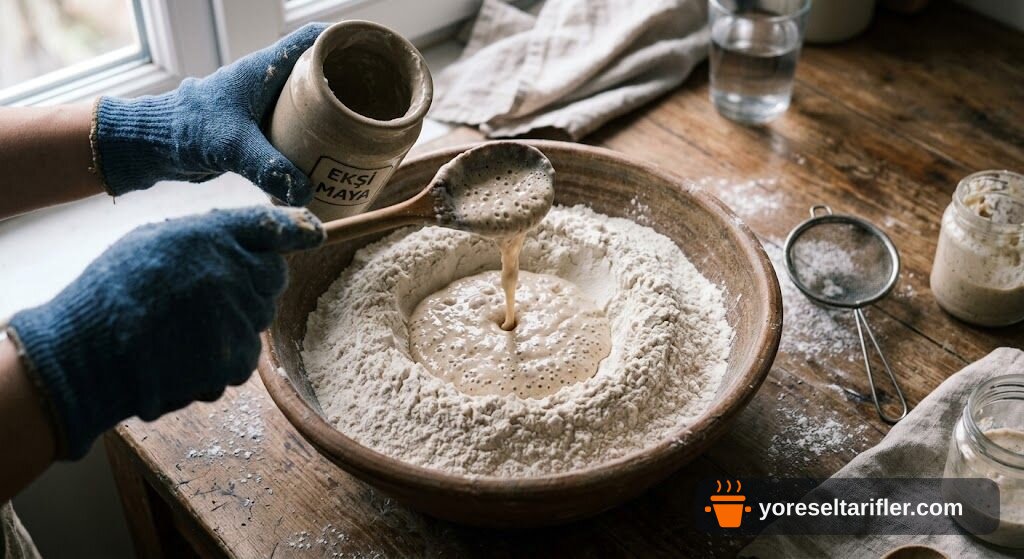 Ekşi Mayalı Ekmek Tarifi — Adım 2