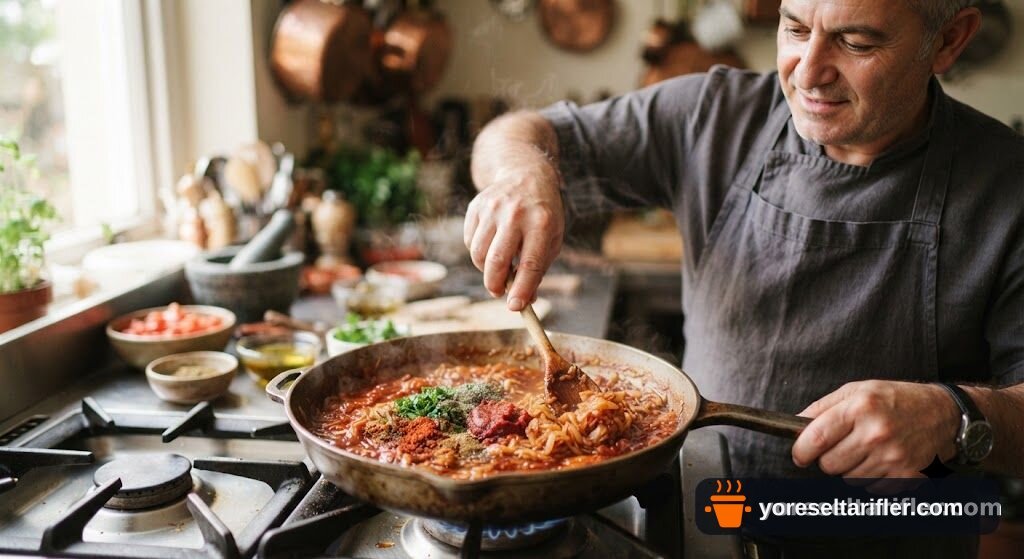 Ekşili Baharatlı Pazı Sarması Tarifi — Adım 7