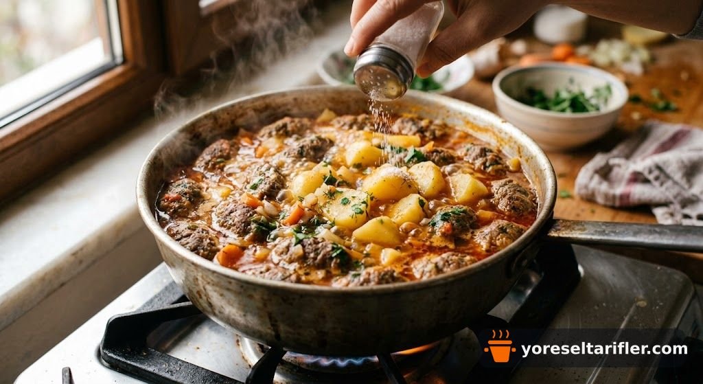 Kıymalı Sulu Köfte Tarifi (Ekşili) — Adım 12