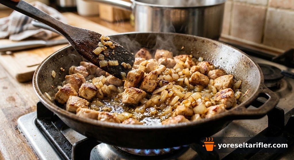 El Açması Çıtır Tavuklu Börek Tarifi — Adım 6