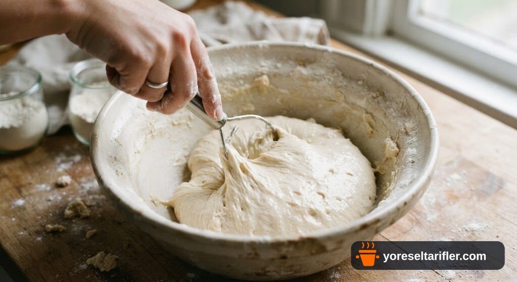 El Açması Peynirli Rulo Börek Tarifi — Adım 1