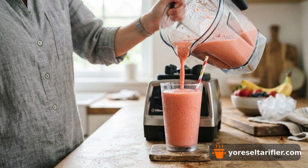 Elma Havuç Pancar Smoothie Tarifi — Adım 4
