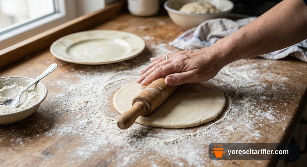 Elma ve Tarçınlı Kıyır Kurabiye Tarifi — Adım 3