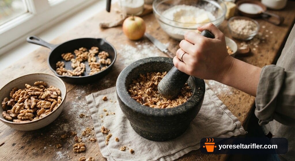 Elmalı Crumble Kek Tarifi — Adım 4