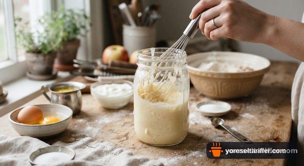 Elmalı Crumble Kek Tarifi — Adım 5
