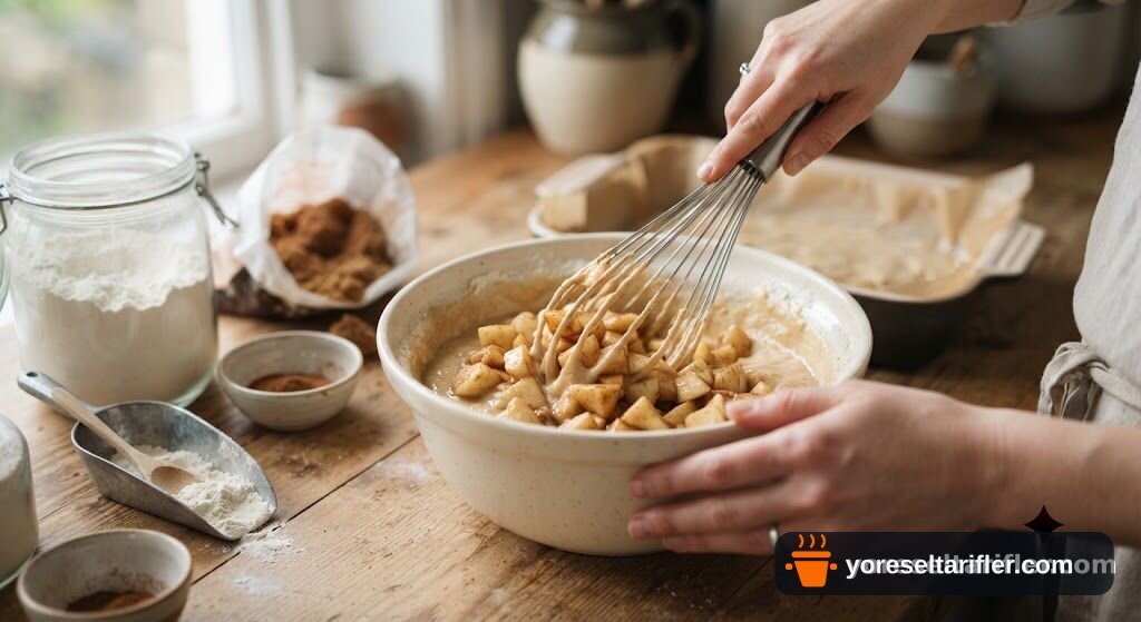 Elmalı Crumble Kek Tarifi — Adım 7