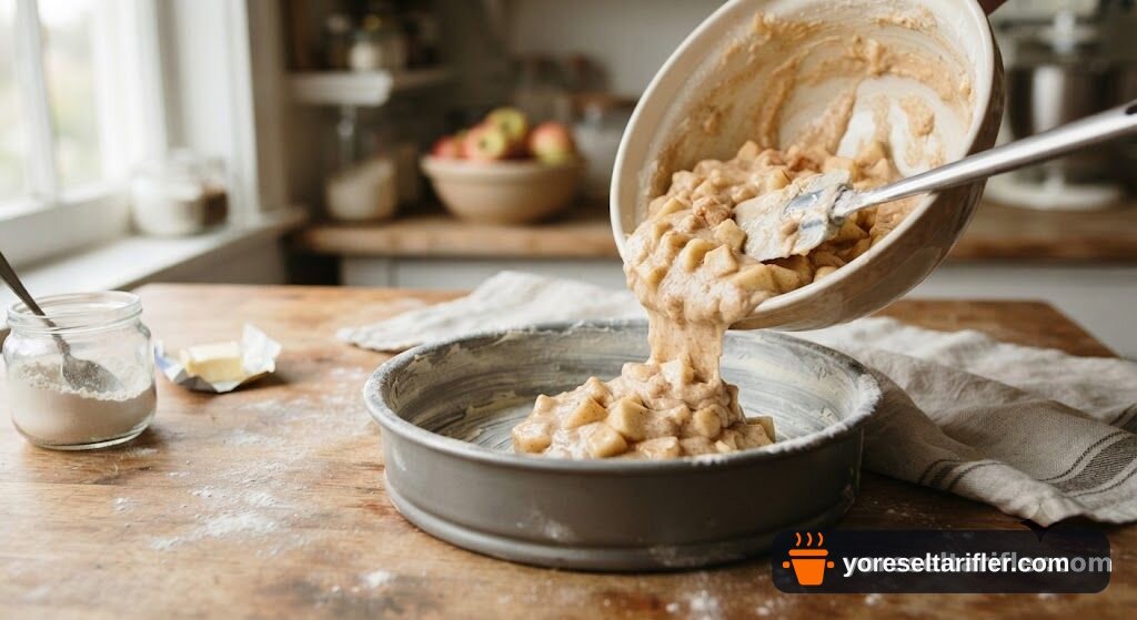Elmalı Crumble Kek Tarifi — Adım 8