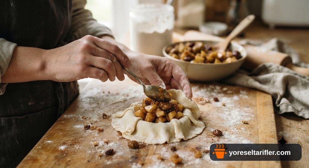 Elmalı Kestaneli Pasta Tarifi — Adım 5