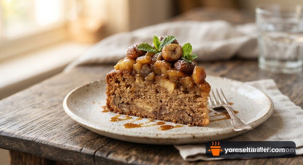 Elmalı Kestaneli Pasta Tarifi — Adım 7