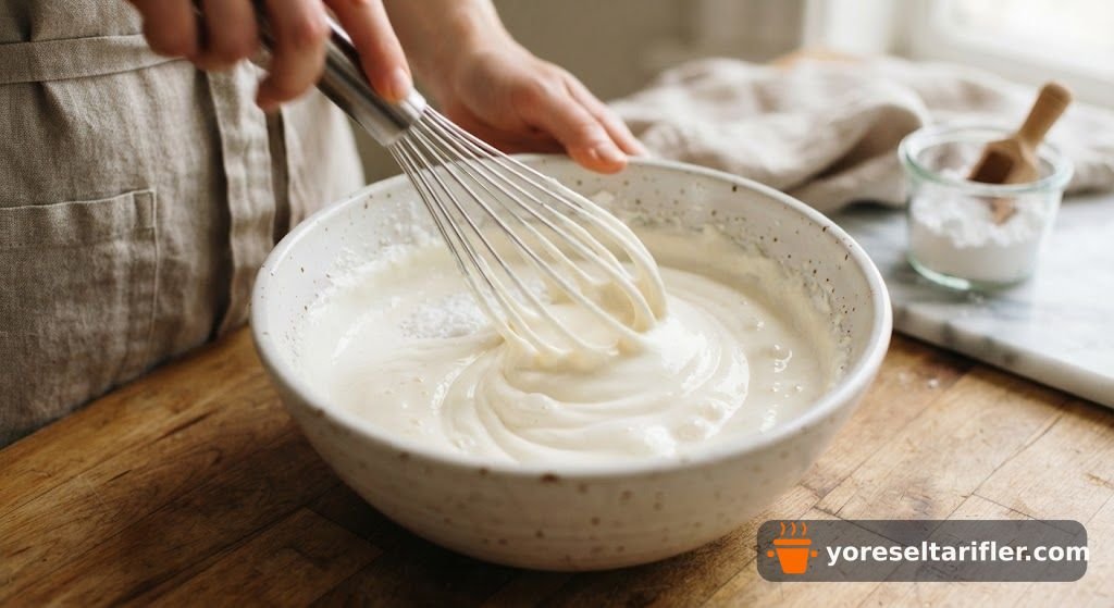 Elmalı Krema Dolgulu Pasta Tarifi — Adım 9