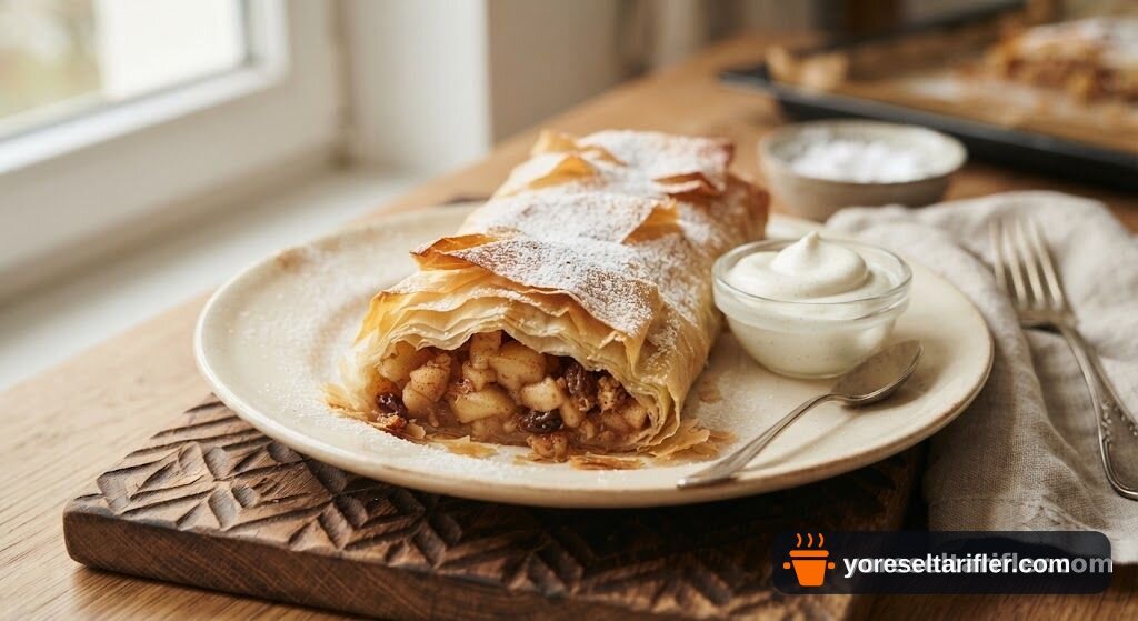 Elmalı Strudel Tarifi — Adım 10