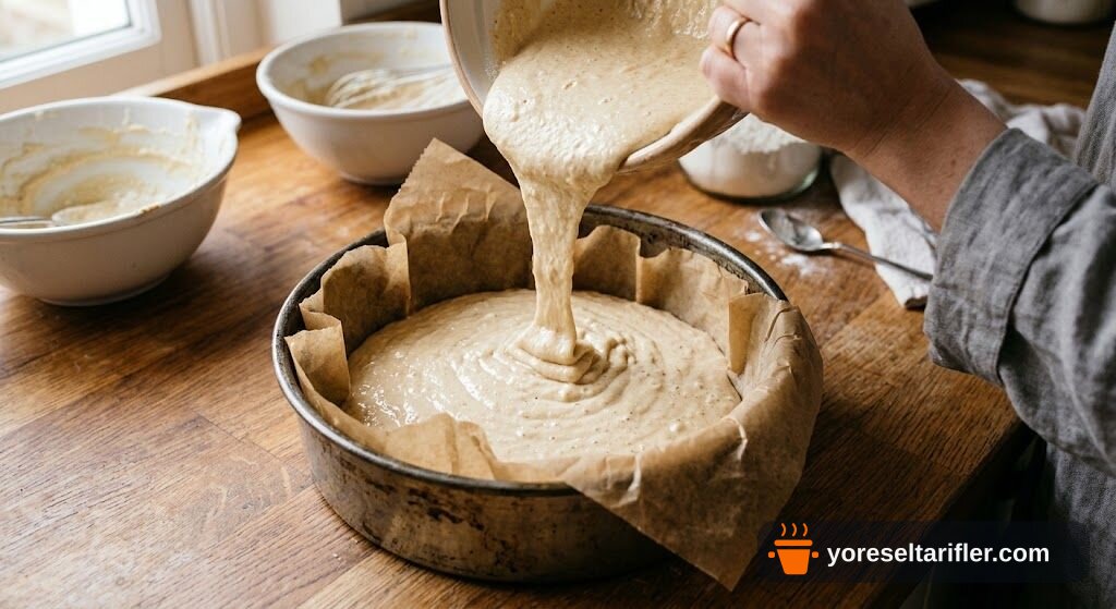 Elmalı Tam Buğdaylı Fit Kek Tarifi — Adım 4