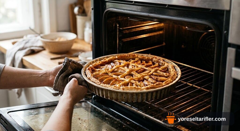 Erikli Glutensiz Crumble Tart Tarifi — Adım 8