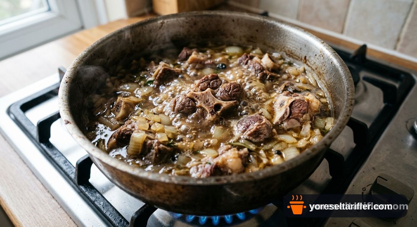 Et Suyuna Çorba Tarifi — Adım 1