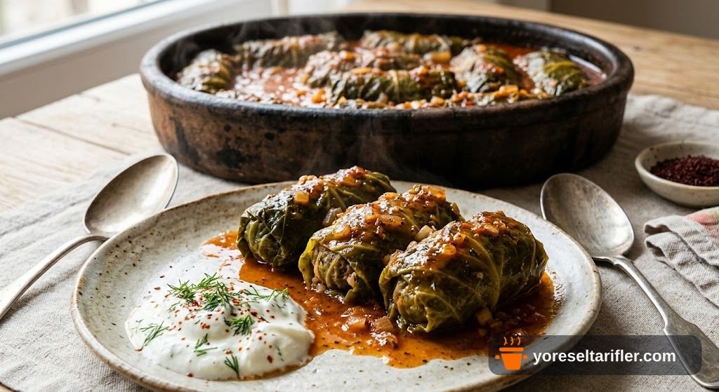 Etli Lahana Dolması Tarifi — Adım 9