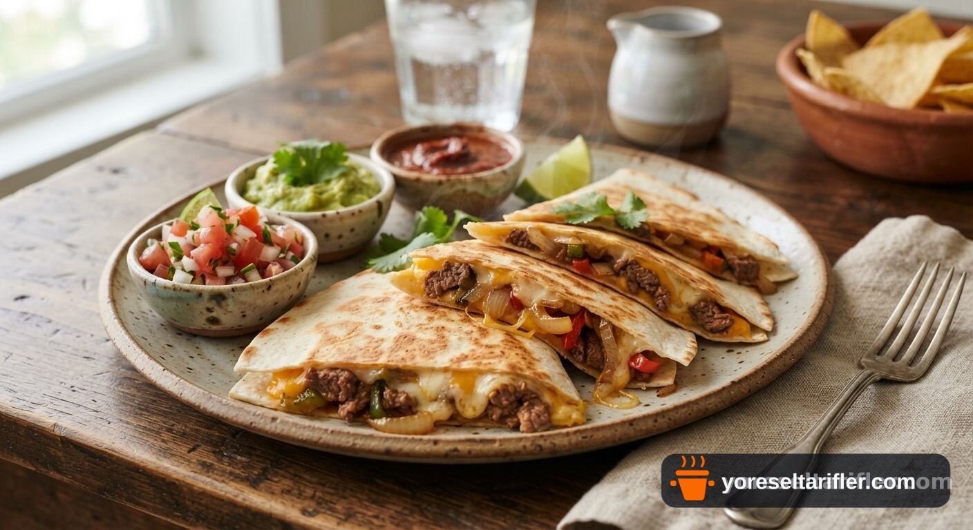 Etli Quesadilla Tarifi — Adım 6