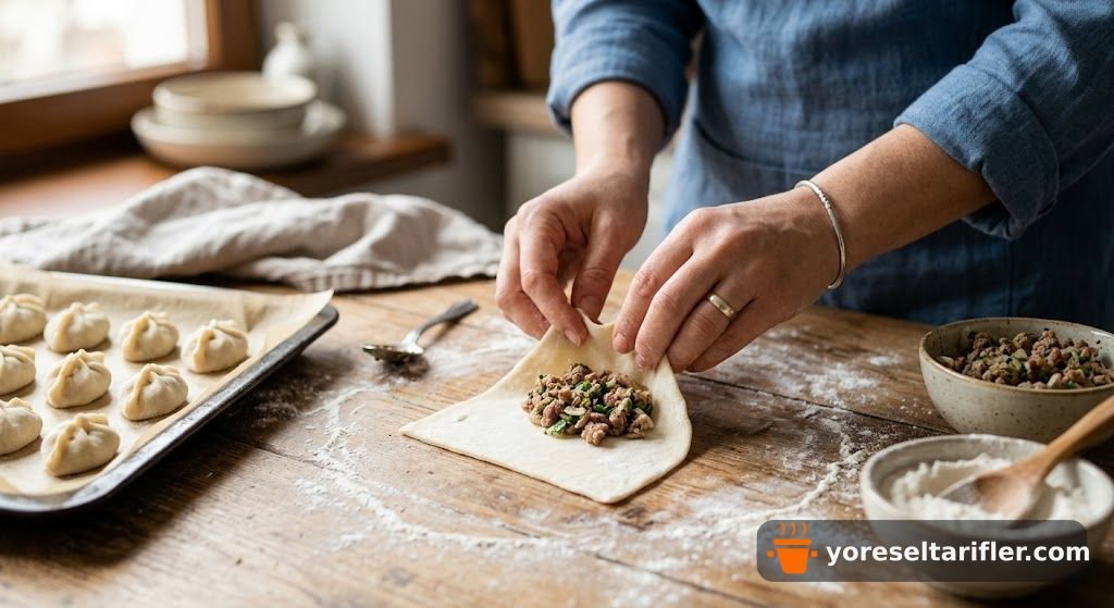 Ev Usulü Elmalı Cevizli Kurabiye Tarifi — Adım 6