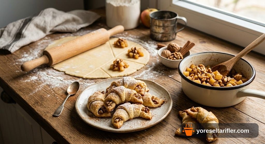 Ev Usulü Elmalı Kurabiye Tarifi — Adım 2