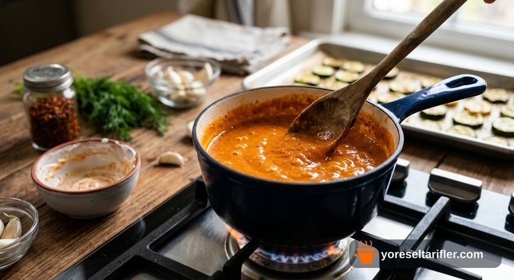Ev Usulü Fırında Kabak Salatası Tarifi — Adım 3