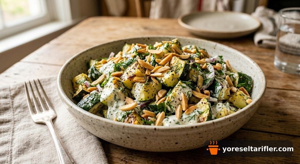 Ev Usulü Fırında Kabak Salatası Tarifi — Adım 4