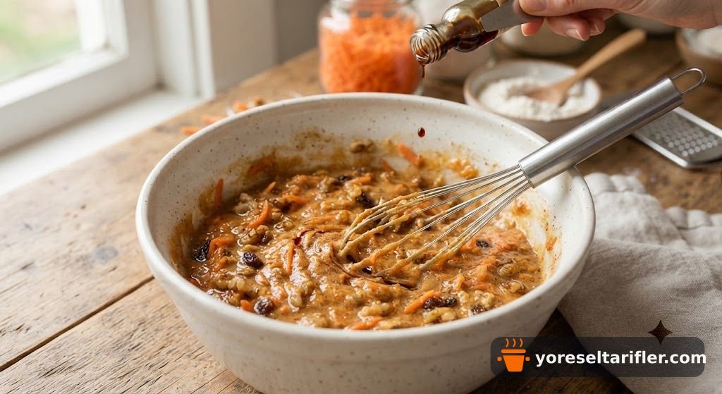 Ev Usulü Havuçlu Tarçınlı Kek Tarifi — Adım 3