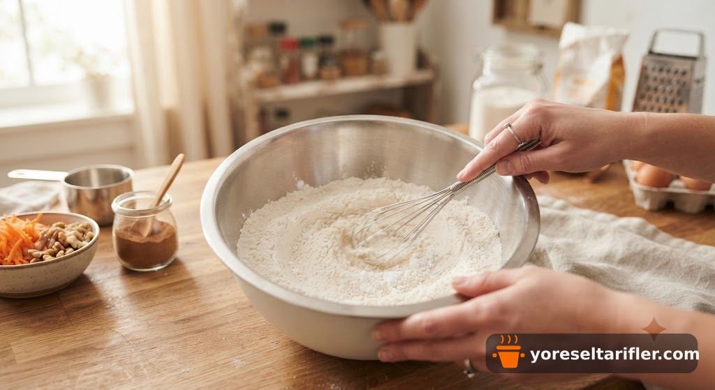 Ev Usulü Havuçlu Tarçınlı Kek Tarifi — Adım 4