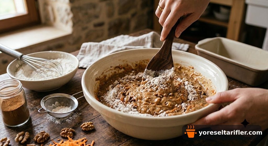 Ev Usulü Havuçlu Tarçınlı Kek Tarifi — Adım 5