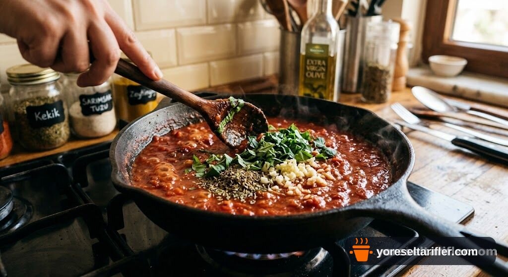 Ev Usulü Pizza Tarifi — Adım 9