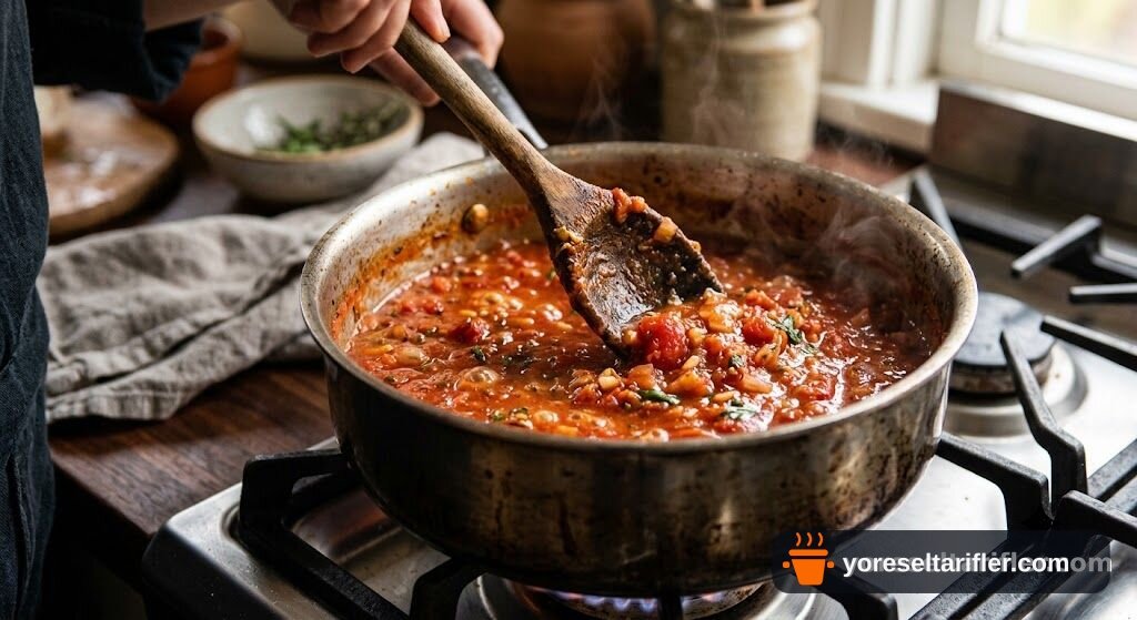 Ev Usulü Zeytinyağlı Yaprak Sarması Tarifi — Adım 3