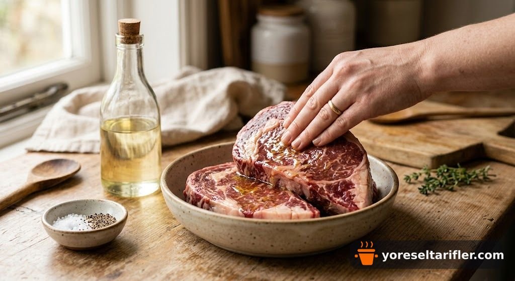 Ev Yapımı Ballı Hardal Soslu Biftek Tarifi — Adım 3
