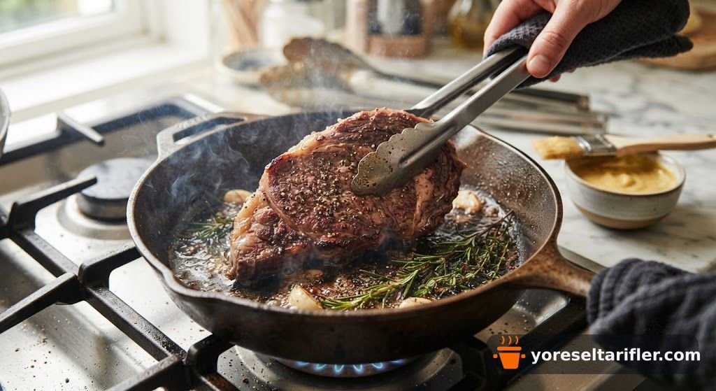 Ev Yapımı Ballı Hardal Soslu Biftek Tarifi — Adım 5
